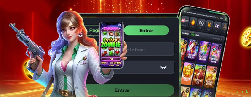 Imagem promocional dos jogos de lottery da sebet